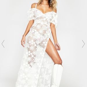 For Love & Lemons Crochet Daisy Cover Up